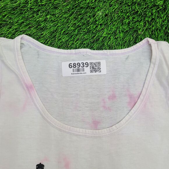 Vintage Virginia-Beach Tank-Top Womens Medium 18x22 Bleached - Picture 3 of 10